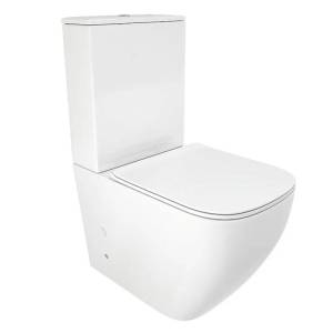 Унитаз-компакт Cerutti Spa Mimi 8707 безободковый, с микролифтом