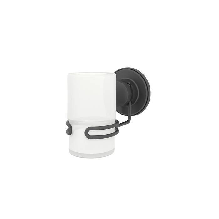 Держатель для стаканов Milardo Easy EASBWSGM45, черный матовый