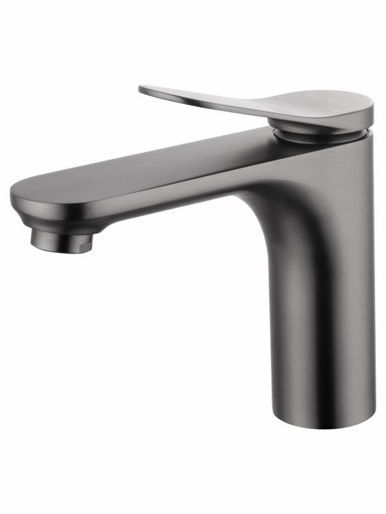 Смеситель для раковины Wonzon & Woghand WW-A40482-BGG темный графит