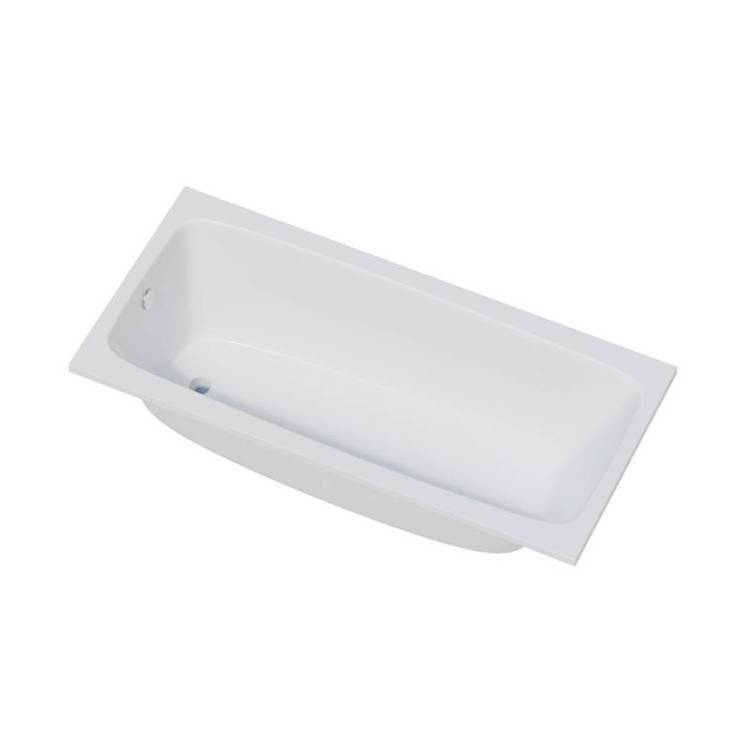 Акриловая ванна Corpa Nera Vasari 170x70 белая глянцевая