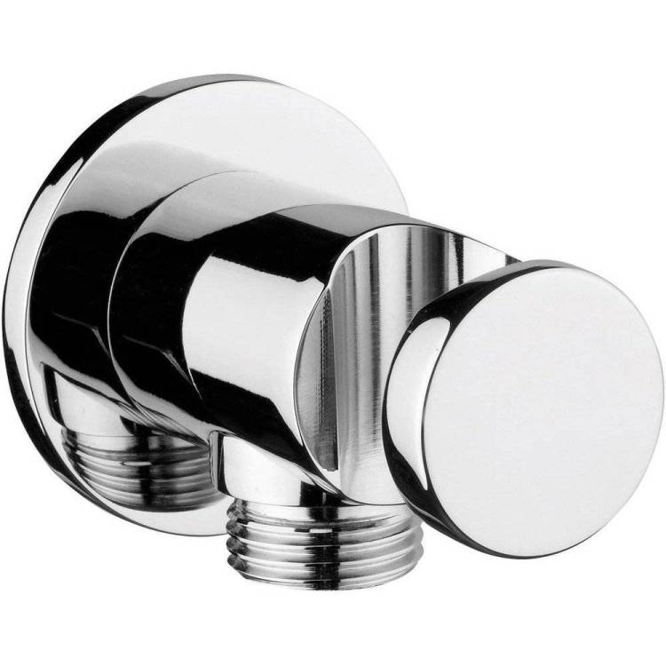 Шланговое подключение Webert Comfort AC0478015 хром, с держателем