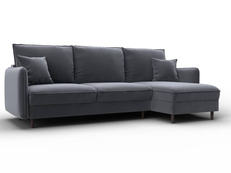 Диван угловой Лига Диванов Лига-064 134772 Серый