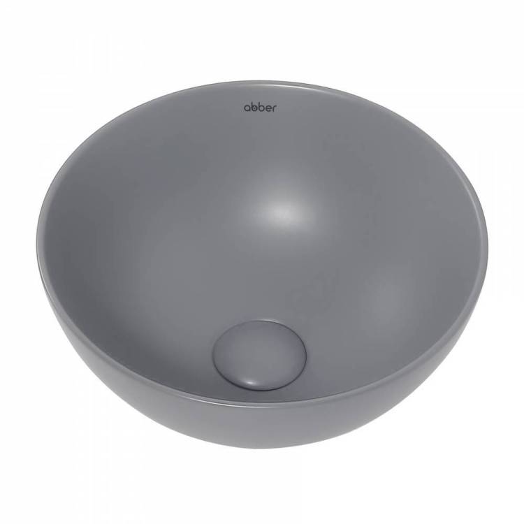 Раковина Abber Bequem AC2106MG 32 см, серая матовая