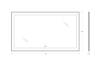 Зеркало BelBagno SPC-KRAFT-1400-800-LED-TCH-WARM-NERO с подсветкой, сенсорным выключателем и подогревом, 80x140 фото 8