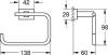 Держатель туалетной бумаги Grohe Essentials Cube 40507001 хром фото 4