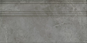 Плинтус Kerama Marazzi Риальто FME031R серый тёмный глянцевый обрезной 20x40x1.6