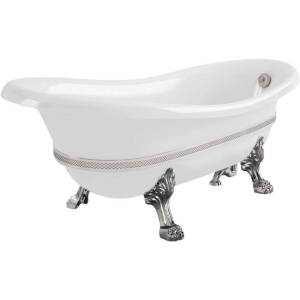 Ванна из искусственного камня Migliore Bella 26990 170x80 хром