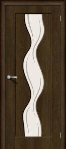 Межкомнатная дверь Bravo 146-0235 Вираж-2 Dark Barnwood 200x60
