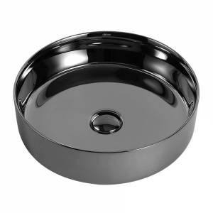 Раковина Abber Bequem AC2109GS 40 см, серебро