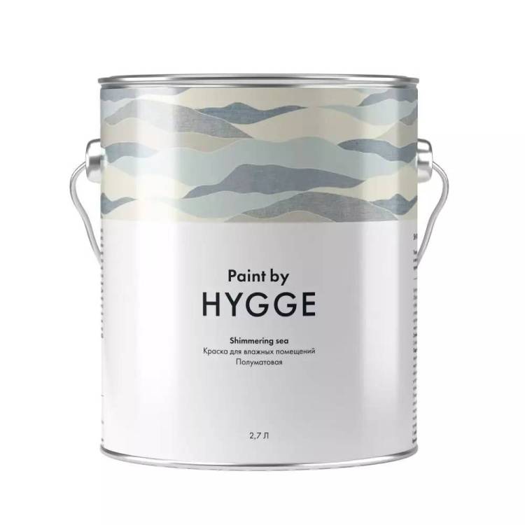 Интерьерная краска Hygge Shimmering Sea база C 2.7 л