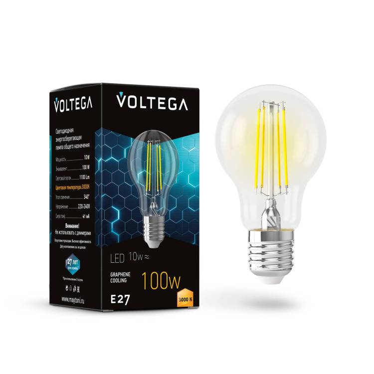 Лампочка Voltega Crystal 7228