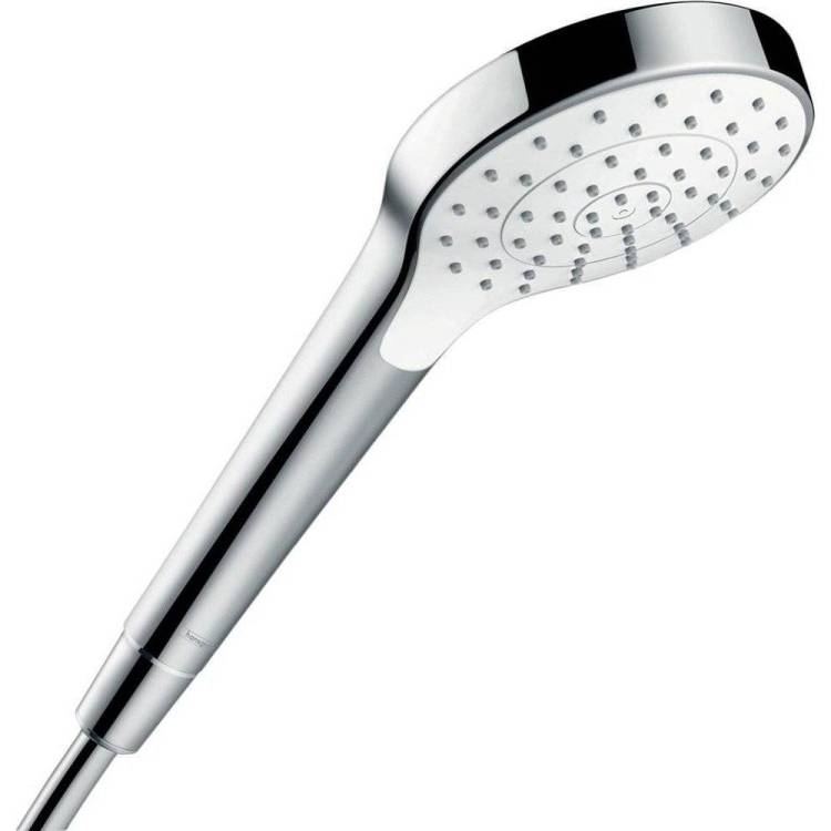 Лейка для душа Hansgrohe Croma 26804400 S, белая, хром