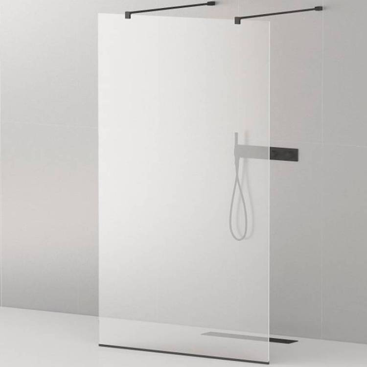Душевая перегородка Cezares Liberta LIBERTA-L-2-100-120-C-NERO черный