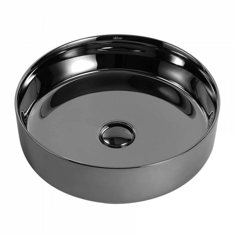 Раковина Abber Bequem AC2109GS 40 см, серебро