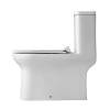 Унитаз-моноблок Comforty CF3C6329P, горизонтальный выпуск, сиденье микролифт, тонкое, белый глянец фото 2