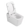Комплект Abber Rechteck AC1202P-AC0101P унитаз подвесной, сиденье микролифт, белый фото 3
