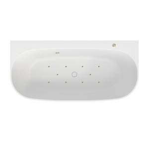 Ванна из искусственного камня WHITECROSS Make 170x80 0219.170080.200.AERO.GL с аэромассажем, 