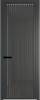 Межкомнатная дверь Profil Doors 3 AGP цвет профиля Серая ночь, стекло безопасное 6 мм тонированное матовое 600x2000