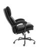 Кресло компьютерное Tetchair Chief metalBL 25019 черный, кожзам, ткань фото 3