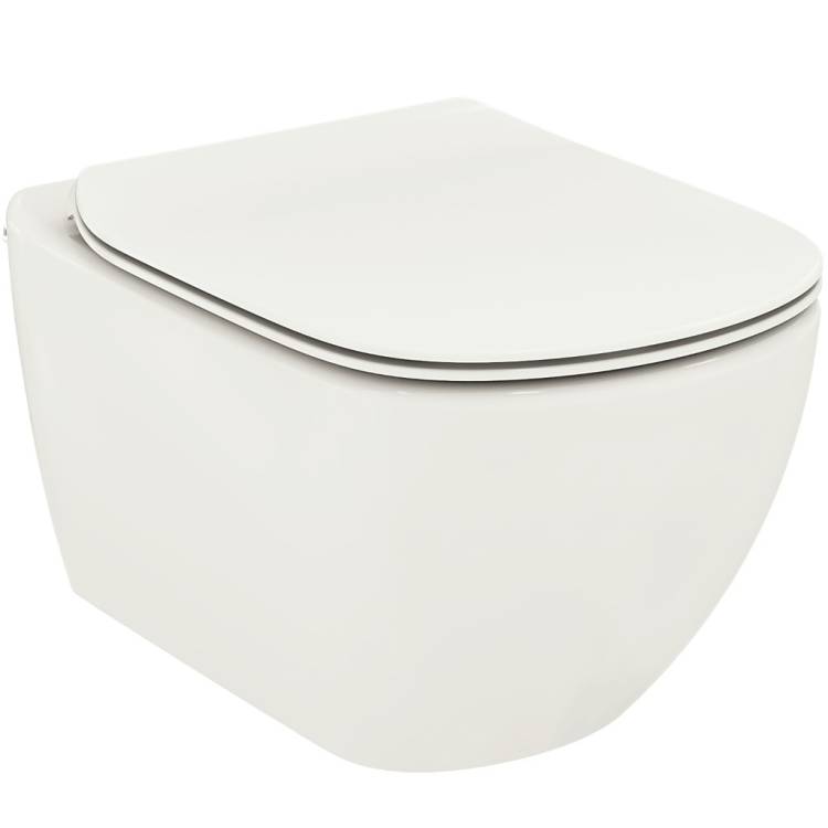 Унитаз подвесной Ideal Standard Tesi Silk White (Белый матовый)