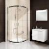Душевой уголок Ravak BLCP4-80 Transparent, профиль блестящий фото 3