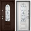Входная стальная дверь Torex SNEGIR PRO-C PP 2854018 ФМ Черное дерево/Белый (арт. КТ Белый) 2000x880