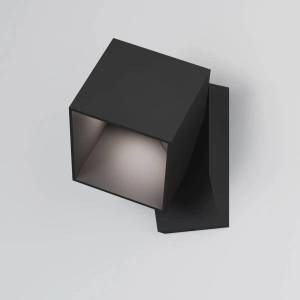 Уличный настенный светодиодный светильник Elektrostandard Fjord 35195/W черный