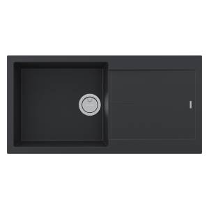 Мойка кухонная Paulmark Extensio 99 PM989950-AN Антрацит, 99x50