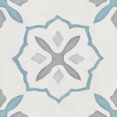 Керамогранит Harmony Sirocco Blue Cross 9mm R10 22.3x22.3