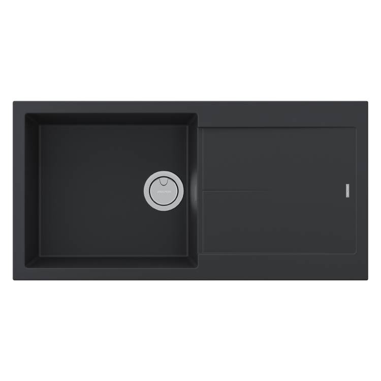 Мойка кухонная Paulmark Extensio 99 PM989950-AN Антрацит, 99x50