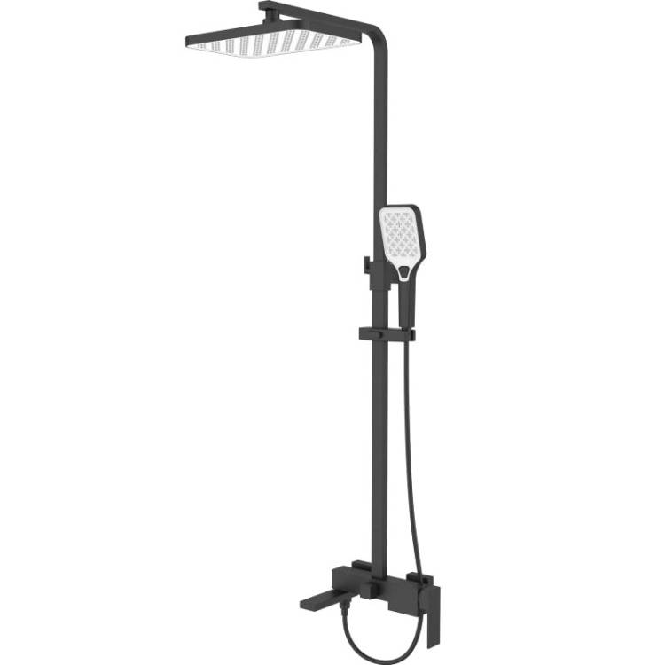 Душевая стойка Esbano Basco ESDSBASC-DSMB черная матовая