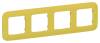 Рамка 4-постовая IEK Flite FI-M42-31-20-K44 желтый карри