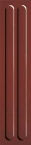 Керамическая плитка Paradyz Monpelli Wine Cegielka Struktura D Polysk 6.5x29.8
