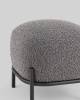 Пуф Stool Group Стоун vd-pf-stone-tr-dg темно-серый, букле фото 4