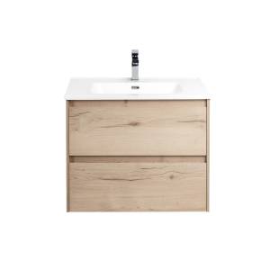 Тумба с раковиной BelBagno Kraft 70 rovere galifax bianco