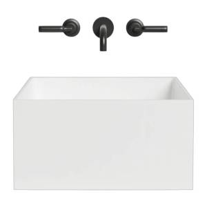 Раковина Salini Armonia 130522M 45 см, белая матовая