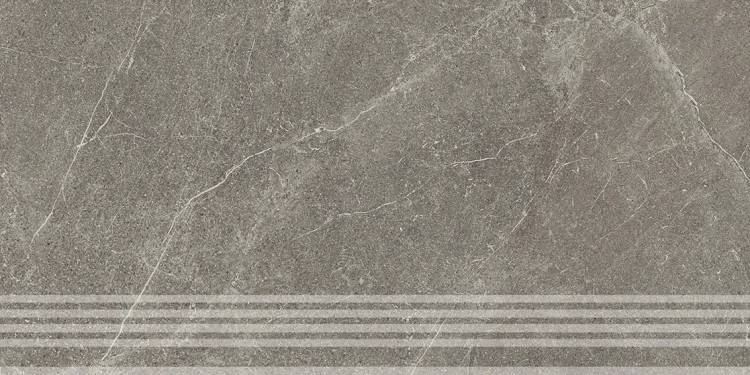 Ступень Kerama Marazzi Эстерель KM6060G0511RGRF серый матовый обрезной 30x60