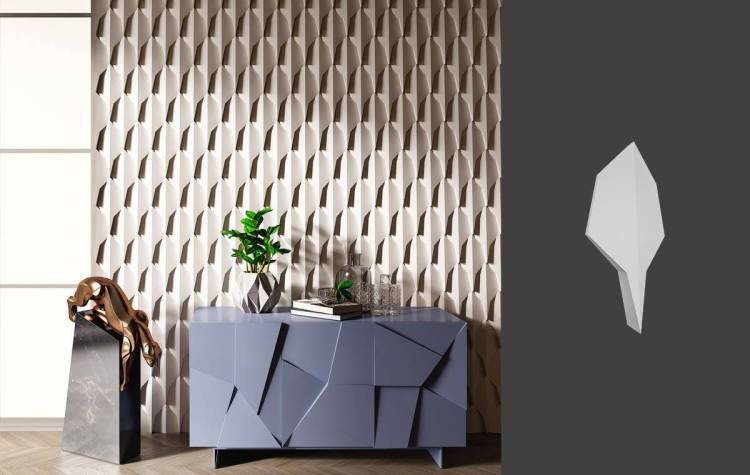 Гипсовая панель Deco Line Design Line Dragon Scale - D 30x4x14.7