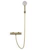 Смеситель для душа Wonzon & Woghand WW-A2006-A-BG с термостатом, брашированное золото фото 2