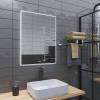 Зеркало Grossman Pragma-норма 186080 белый 60x80 см, LED подсветка, подогрев фото 2