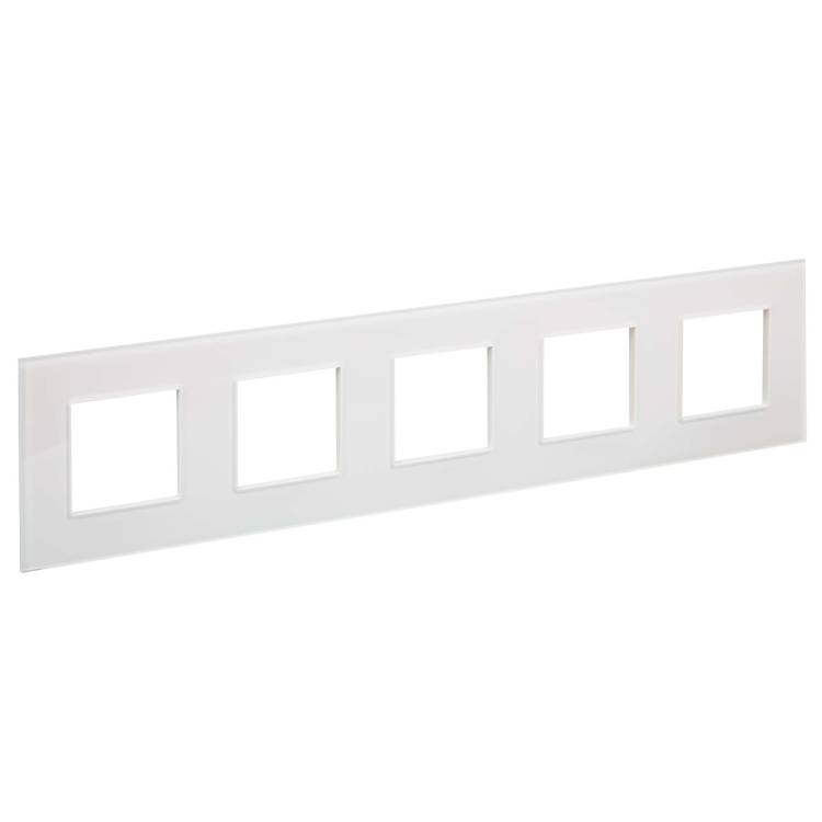 Рамка 5-постовая IEK Skandy SK-M52-G-K01 арктический белый