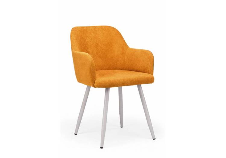 Стул на металлокаркасе Notta Инфини 360 631740 терракота (ocean 015) / серый