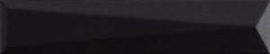 Керамическая плитка Ava Ceramica Up 192082 Lingotto Black Matte 5x25