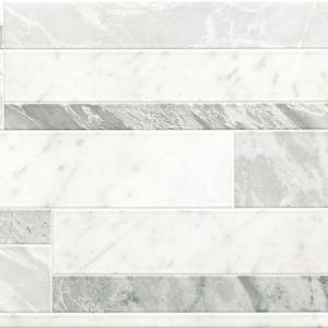 Декор FAP Ceramiche Roma Diamond fNIZ Deco White Brillante 25x75
