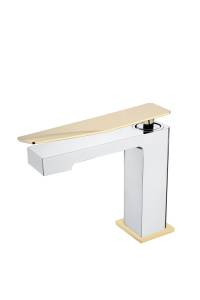 Смеситель для раковины Boheme Q 141-CRG.2 Chromegold