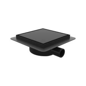 Душевой трап RGW SDR-10 79211000-04 черный, 10x10 см