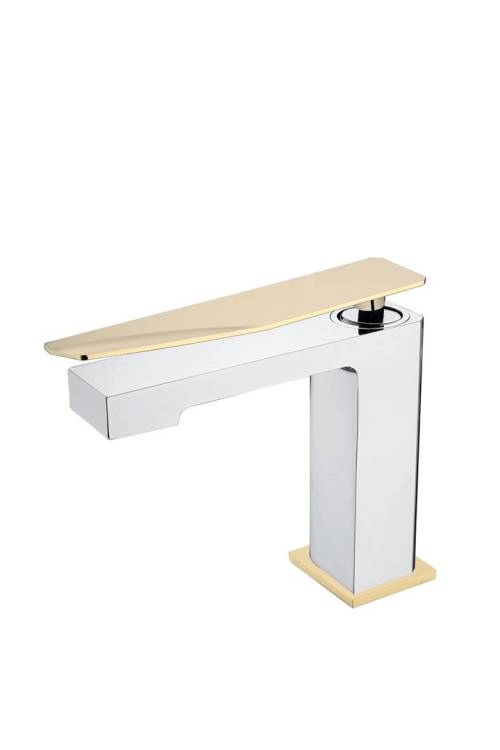 Смеситель для раковины Boheme Q 141-CRG.2 Chromegold