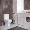 Унитаз-компакт Taliente Elegante EL35055 безободковый, с микролифтом, белый фото 3
