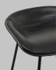 Стул полубарный Stool Group Фуриоса AV 461-Hbl-9005(PP) Черный фото 9