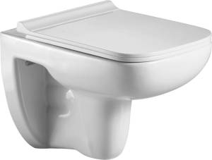 Унитаз подвесной Weltwasser WW SK Kehlbach 004GL-WT безободковый, с микролифтом, белый глянец